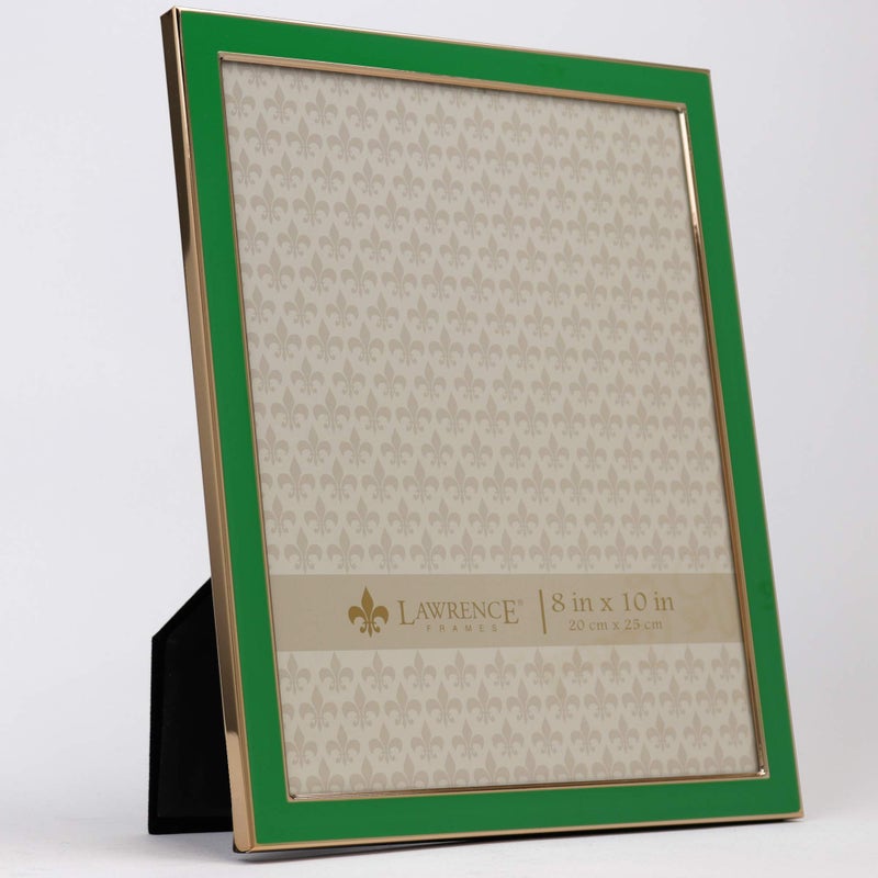 Lawrence Frames 586580 Polished Enamel Picture Frame, 8x10, Green - Image 2